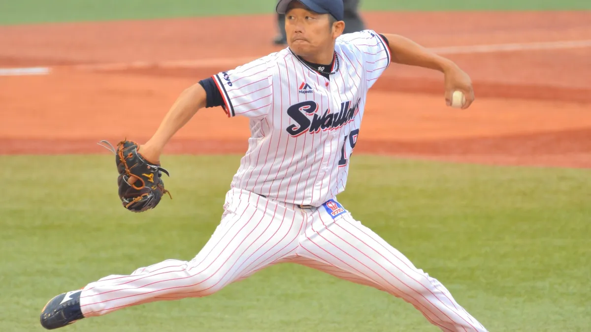 【野球】ヤクルトの石川雅規がプロ野球新記録を樹立！24年連続勝利投手の偉業に迫る
