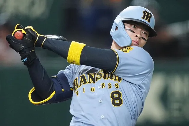 【朗報】佐藤輝明、数字がエグい!これ絶対に見逃せんやろがい!